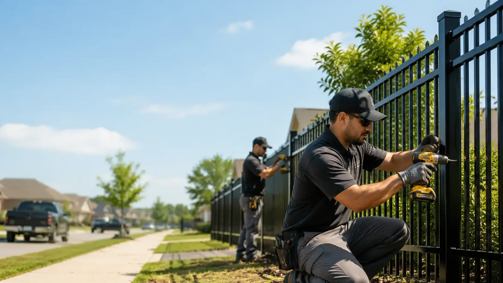Metal Fence Installation in Albion, RI